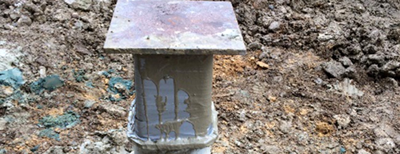 GRL Dynamic Load Test on Grouted 2″ Pile