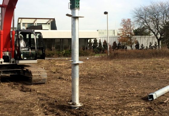 NJ Turnpike Billboard Foundations