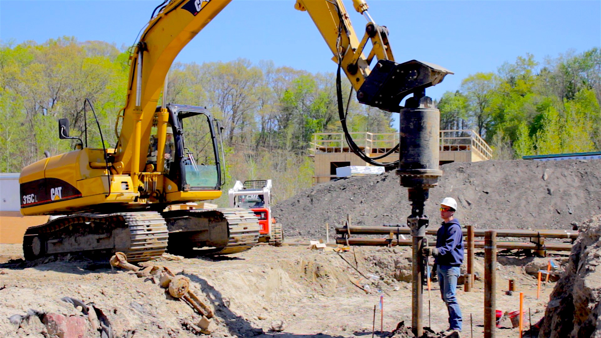 danbro helical pile installation