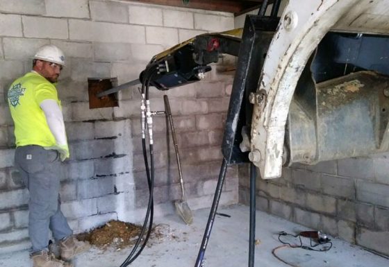 Garage Wall Repair Tiebacks