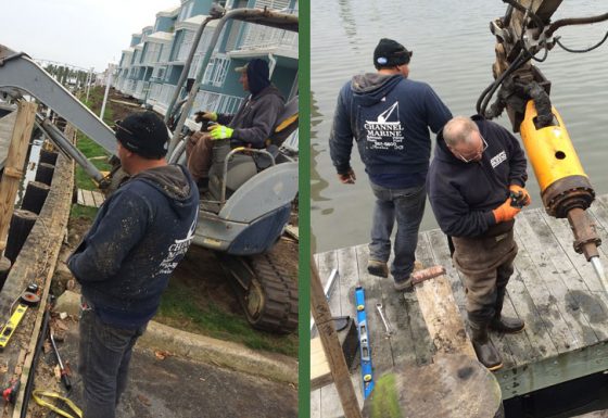Nor’Easter Marina Bulkhead Repair