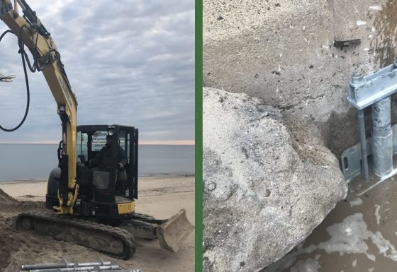 Lake Ontario Underpinning