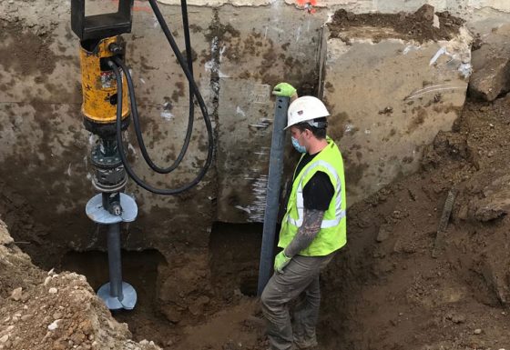 Frankford Ave. Underpinning